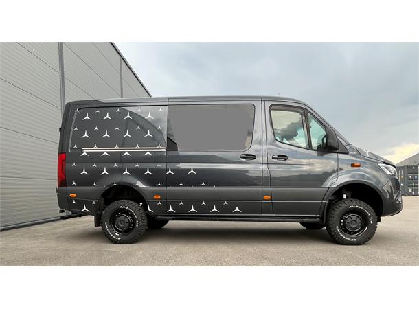 Turtle Sapphire Stigtrinn Sort Sprinter L2  fra 2007-2023+