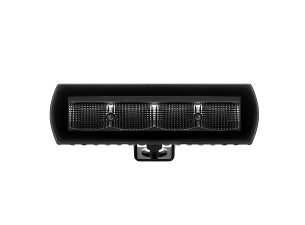BRT Slim Black 30 LED Godkjent ryggelys - 3200Lm. 140x40x61mm.