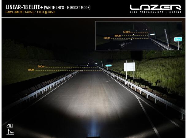 Lazer®  Linear 18 Elite+ CanM8 canbus CANM8 CANBUS |  Lyspakke Krybbefeste. 