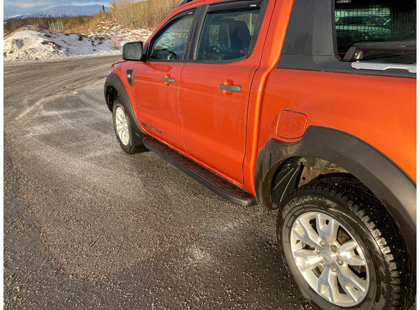 Turtle Alyans Stigtrinn Sort Ford Ranger  2011-2022  4 dr