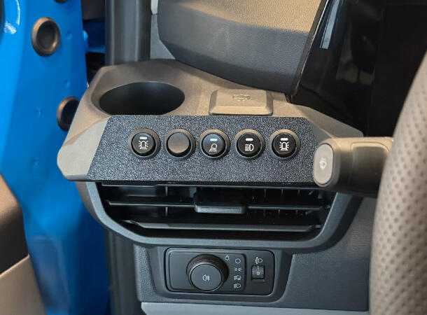 3D Bryterpanel Varsellys Grunnpakke - Transit Custom 2024-