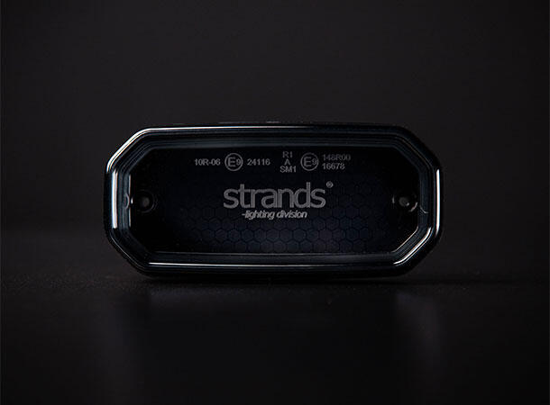 For9t Scale Markeringslys Gul. L:116,5 D:54 H:22mm 