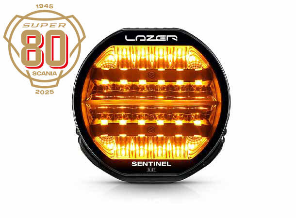 Lazer Sentinel 9 Elite PL2 DT-4 SCANIA SUPER 80.  DT-4 Sort. 