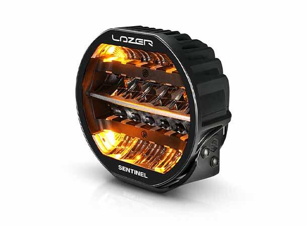 Lazer Sentinel 9 Highline Beacon PL2 Sort Med varsellys