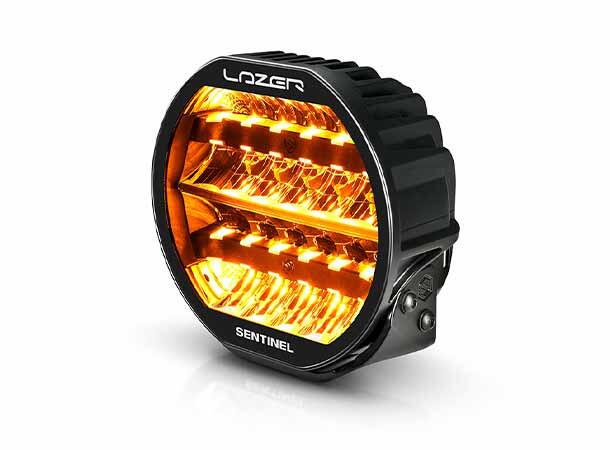 Lazer Sentinel 9 Highline Beacon PL2 Sort Med varsellys