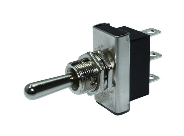 Vippe bryter, FLASH/OFF/FLASH, 25 A 12,5mm hull