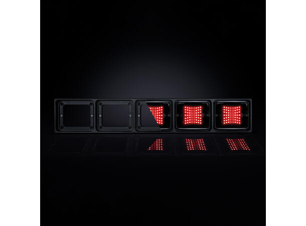 Ize LED Frame 5x Square Ramme til fem Ize LED lamper