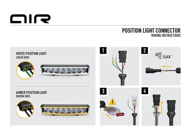 Lazer Air 55 Beacon 411x105x81mm. 6800 Lm