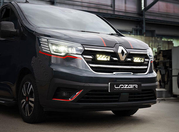 Lazer® Grillkit med Triple-R 750 ELITE Til Renault Trafic 2023+ 