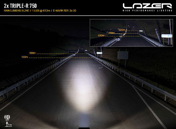 Lazer® Grillkit med Triple-R 750 ELITE Til Renault Trafic 2023+