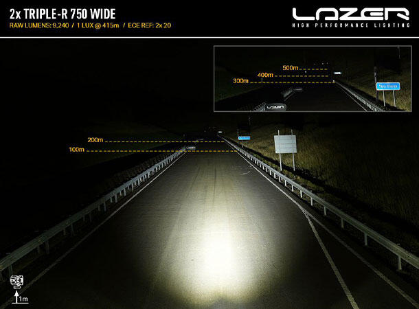 Lazer® Grillkit med Triple-R 750 ELITE Til Renault Trafic 2023+ 