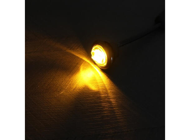 XG Marker19 Strobe 4-pin connector Orange varsel - Hvit Markering