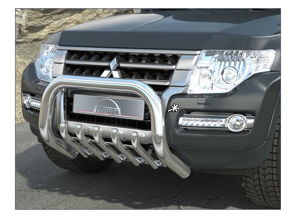 Antec EU Frontbøyle 76mm Mitsubishi Pajero V80 2012+