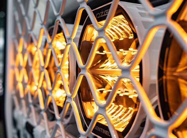 Lazer Sentinel 9 Highline 130W - PL2 - Hvit 