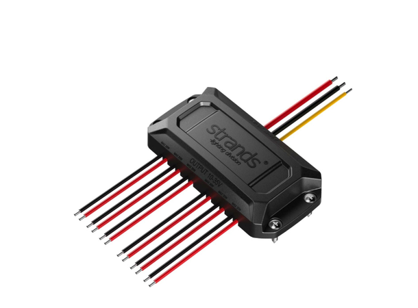 Strands Strobe Controller Gen 2. Blinkemodul. 6 kanaler. Med steady mode