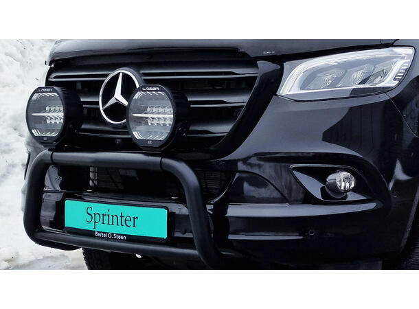 Frontbøyle med Lazer Sentinel 9 ELITE Mercedes Sprinter W907 2018+