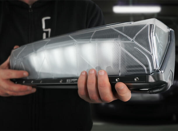 Lazer Air 130 Elite 411x105x81mm. 12500 Lm. 