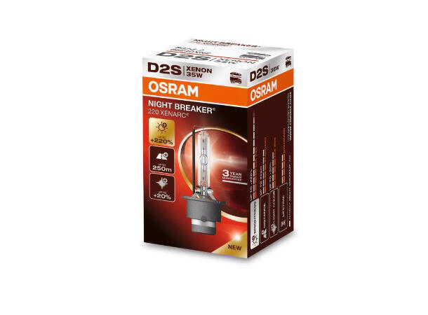 OSRAM XENARC NIGHT BREAKER 220 D2S D2S