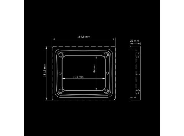 Ize LED Frame Single Ramme til en lampe