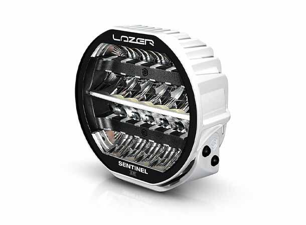 Lazer Sentinel 9 Elite PL2 Hvit - 3-pin AMP