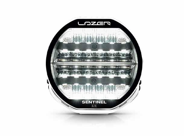 Lazer Sentinel 9 Elite PL2 Hvit - 3-pin AMP