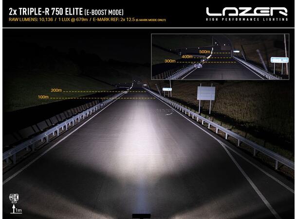 Lazer® Grillkit med Triple-R 750 ELITE Til Mercedes Sprinter W906 2014-2017 