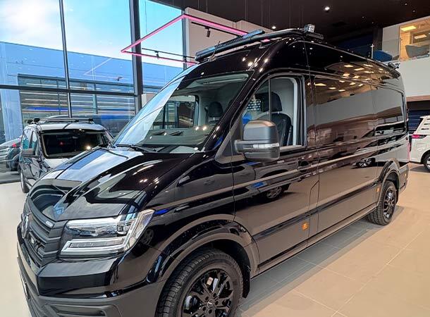 Antec Fremre Takbøyle 60mm sort Crafter H3 2018+