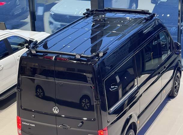 Antec Fremre Takbøyle 60mm sort Crafter H3 2018+