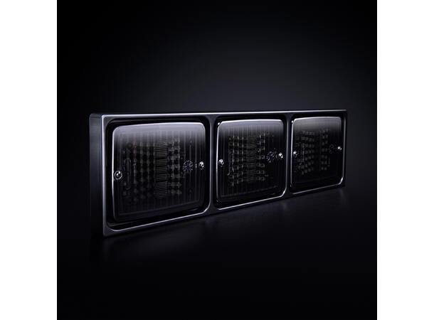 Ize LED Frame 3X Square Ramme til tre Ize LED lamper