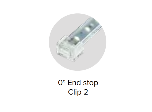 Skrufeste 0° Endeklips Til Orizon Interconnect