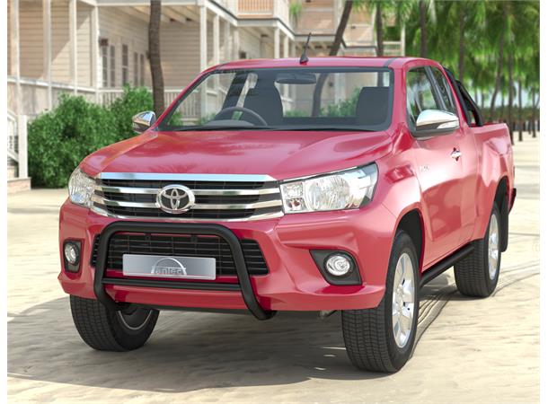Antec EU Frontbøyle 60mm /42mm Sort Toyota Hilux 2016-2020