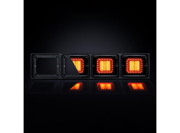 Ize LED Frame 4x Square Ramme til fire Ize LED lamper