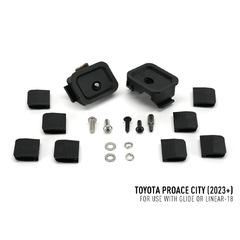 Lazer® Grill-braketter Linear 18 / Glide Til Toyota Proace City 2023-