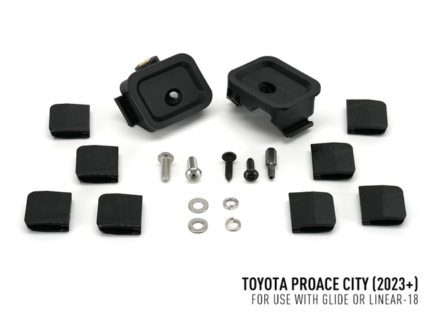 Lazer® Grill-braketter Linear 18 / Glide Til Toyota Proace City 2023-