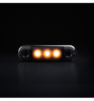 Markeringslys LED Dark Knight Super dark Orange. Super dark