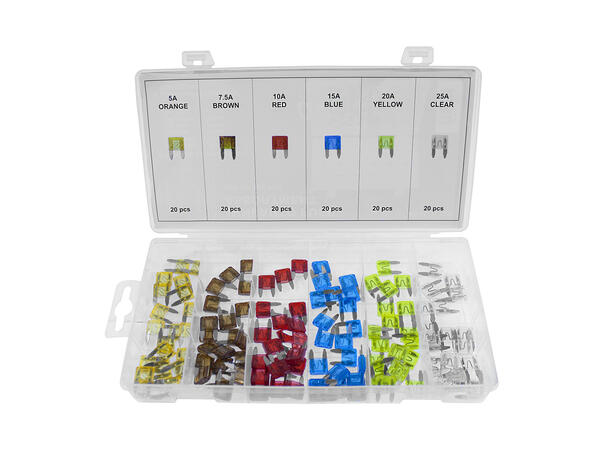 SORTIMENTBOKS, MINI, 120stk 