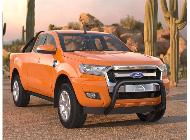 Antec EU Frontbøyle 76mm Sort Ford Ranger / -Raptor 2016-2019+