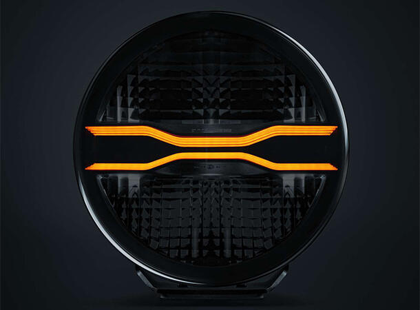 FOR9T DRAGON DRIVE 7" Hvit/Orange park lys | Xperience mode