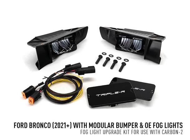 Lazer® Tåkelysoppgradering med Carbon-2 Til Ford Bronco 2021+ 