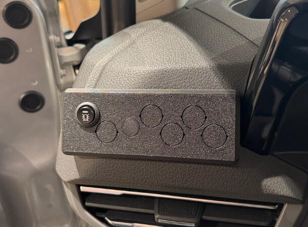 3D Bryterpanel Arbeidslys Grunnpakke - Volkswagen Transporter T7