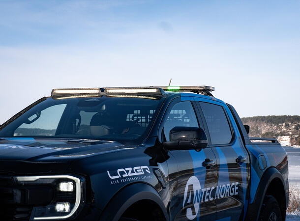 Antec Bilen Komplett Utstyrspakke Antec Raptor Demonstrasjons Bil 