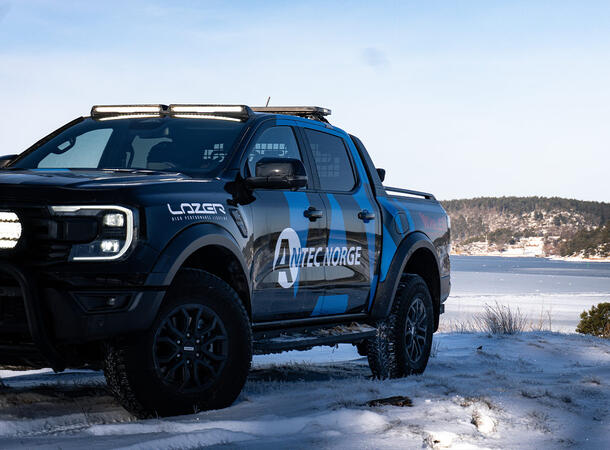 Antec Bilen Komplett Utstyrspakke Antec Raptor Demonstrasjons Bil 