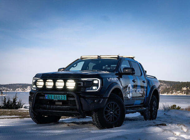 Antec Bilen Komplett Utstyrspakke Antec Raptor Demonstrasjons Bil 