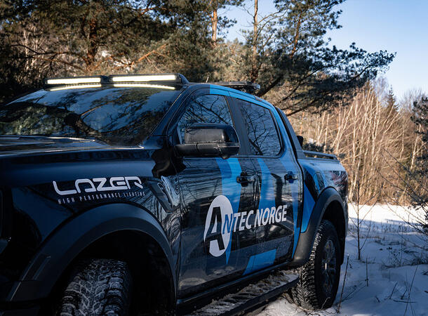 Antec Bilen Komplett Utstyrspakke Antec Raptor Demonstrasjons Bil 