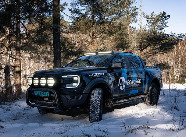 Antec Bilen Komplett Utstyrspakke Antec Raptor Demonstrasjons Bil 