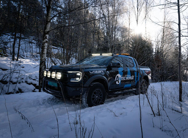 Antec Bilen Komplett Utstyrspakke Antec Raptor Demonstrasjons Bil 