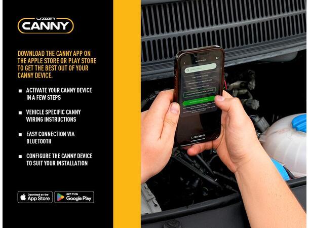 Lazer Canny Canbus Interface Kontaktløs oppkobling