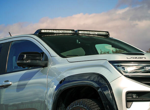 Lazer® Roof pods med 2 stk. Glide Til VW Amarok 2023+ med Canbus