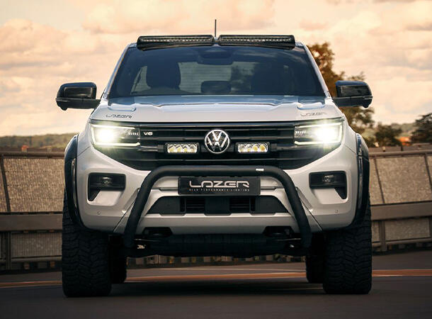 Lazer® Roof pods med 2 stk. Glide Til VW Amarok 2023+ med Canbus