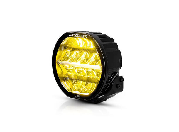 Lazer® Sentinel 7 ELITE YELLOW Gult Lys - med parklys. 9600  Lumen. 